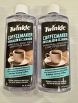 2X Twinkle Single Serve & Automatic Drip Coffee Maker Liquid Cleaner / Descaler. Fixed Price $13.99.