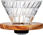 Hario VDGR-02-OV V60 Heat Resistant Glass, Permeable, Coffee 2, Olive Wood. Fixed Price $60.85.
