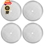 Ackllr French Press Replacement Filter 150MESH-4PACK, Silver. Fixed Price $12.98.