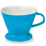 Xxl Porcelain Coffee Dripper Blue - Ceramic Cone Brewer Pour Over Maker. Fixed Price $53.33.