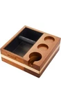 Ikape Espresso Knock Box, 54MM Accessories Organizer Compatible Tamping Station. Fixed Price $47.00.