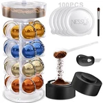 Nessus Pods Holder For Nespresso Vertuo, Reusable 62, White. Fixed Price $35.94.