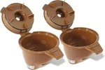 2-PACK Single Serve Ground Coffee Basket For Hamilton Beach Flexbrew. Fixed Price $15.94.