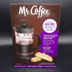 Mr. Coffee 1.1 Quart Black Press, New In Box. Fixed Price $12.99.