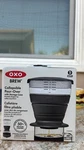 Oxo Brew Collapsible Pour-over Coffee Maker Portable With Storage Case. Fixed Price $22.00.