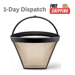 Brensten #4 Cone Coffee Filter Reusable For Cuisinart Makers. Fixed Price $10.99.