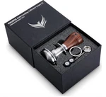 54MM Espresso Tamper For Breville Machine Rosewood Auto Leveling, Double Spring. Fixed Price $35.99.