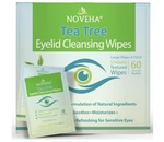 Noveha 60PCS Tea Tree Oil Eyelid Lash Wipes Hyaluronic Acid, Green Chamomile. Fixed Price $22.99.