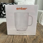 Ember Temperature Control Mug 2 White 14 Oz Smart Heated Coffee Cup New Sealed. Fixed Price $110.00.
