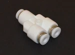 Franke Y Fitting, Push-on, 4-4-4 Pvdf *new* 1H325364. Fixed Price $11.99.