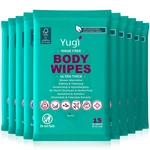 Yugi Baby Green Body Wipes 10 PACKS150 Xl Ultra Thick Shower For Adult. Fixed Price $68.95.