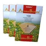 Filtropa Boxes Coffee Filter Papers Cones Size 4. 8 To 12-CUPS Unbleached. Fixed Price $15.29.