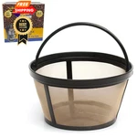 Goldtone Reusable 8-12 Cup Basket Coffee (1 Pack), Gold/black. Fixed Price $16.13.