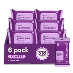 Adult Bathroom Wipes Flushable - Vitamin Aloe Lavender 318CT. Fixed Price $51.99.