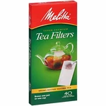Melitta Super Premium Loose Leaf Tea Paper Filters, 40 Count. Fixed Price $9.99.