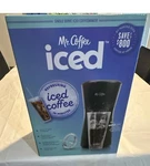 Mr. Coffee Iced Single Serve Filter Machine BVMC-ICMBL-R2 Black Tumbler. Fixed Price $34.40.
