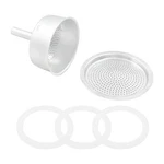 Waziaqoc 6 Cups Espresso Moka Replacement Funnel Kits, 1PACK Funn.... Fixed Price $12.65.