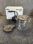 Braun Aromaster Coffee Maker Cup Glass Replacement Pot Carafe Kfk 12L. Fixed Price $25.49.