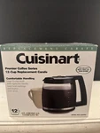 Cuisinart Premier Coffee Series 12-CUP Replacement Carafe DCC-1200PRC New Box. Fixed Price $17.99.