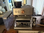 Ge Caf Bellissimo Semi Automatic Espresso Machine With Milk Frother - Steel. Fixed Price $229.00.