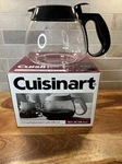 DCC-RC10B Cuisinart Black Cup Replacement Coffee Carafe & Lid. Fixed Price $25.00.