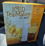 2006 Mr. Coffee Iced Tea Maker Model TM1S With Yellow Lid New! Sealed!. Fixed Price $89.99.
