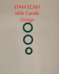 Delonghi - Ecam Etam Milk Carafe Jug Green Ring Pack 5313220031. Fixed Price $6.60.