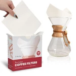 Pre-folded Cone Coffee Filters 50PK Compatible W/ Chemex Pour-over Makers. Fixed Price $17.73.