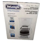 Delonghi Twenty Four Seven DC59TW 12 Cup Coffee Maker - White. Fixed Price $99.00.