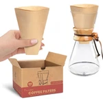 Pre-folded Unbleached Cone Coffee 100 Count, Natural Upgraded 30% Thicker Wit.... Fixed Price $26.39.