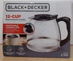Black & Decker GC3000B 12-CUP Replacement Carafe,. Fixed Price $27.99.