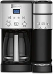 Cuisinart Single Serve + 12 Cup Coffee Maker - Stainless Steel/black (open Box). Fixed Price $279.99.