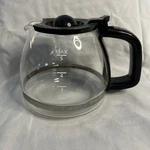 4 Cup Replacement Glass Mr Coffee Carafe - Black R18. Fixed Price $14.55.