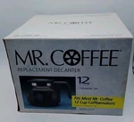 Vintage Mr. Coffee Cup Replacement Decanter Carafe D-12A Original Box Nib. Fixed Price $9.99.