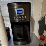 Cuisinart DCC-1150BK Black Filter Coffee Machine Digital Display Timer Carafe. Fixed Price $100.00.