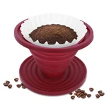 Prasacco Pour Over Coffee Maker Collapsible Dripper Red. Fixed Price $9.11.