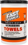 Fast Orange Heavy Duty Scrubbing Towels 72 Count Grease Grime Paint Remover. Fixed Price $21.02.
