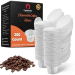 200 Count K Cup Filters Disposable With Genius Lid Design, Fit All Reusable. Fixed Price $31.23.