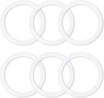 6 Pcs Gasket Seal Rings For Bialetti Moka Express Dama Cups - Spare Food Grade. Fixed Price $16.95.