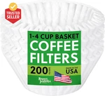 4 Cup Basket Coffee Filters (200, White). Fixed Price $12.93.