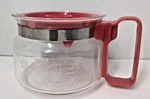 Vintage Mr. Coffee Red Handle Small 4 Cup Replacement Glass Pot Carafe. Fixed Price $15.00.