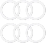6 Pcs Gasket Seal Rings For Bialetti Moka Express Dama - Cups, White. Fixed Price $11.94.