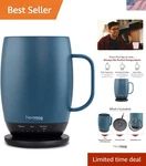 Nextmug Plus Slate Blue 18 Oz. Temperature-controlled, Self-heating N.... Fixed Price $242.42.