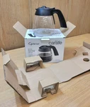 Capresso 4444.01 10-CUP Replacement Glass Coffee Carafe With Lid Open Box. Fixed Price $24.95.