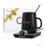 Ikago Coffee Mug Warmer Set, Temperature Control Smart Heated - New Sealed. Fixed Price $40.00.