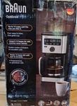 Braun Pure Flavor 14 Cup Coffee Maker Brew Choice Plus Fast New Damaged Box. Fixed Price $69.99.