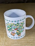 Vintage 1993 Coffee Mug/cup "twelve Lords Leaping" Christmas. Fixed Price $22.95.