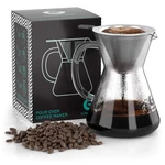 Pour Over Coffee Maker - 14OZ High Heat Borosilicate Glass With Reusable Stai.... Fixed Price $35.58.
