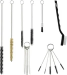 17 Piece Diamond Shine Nylon Mini Cleaning Brush Set Metal Straws Spray Guns. Fixed Price $12.94.
