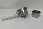 Krups Espresso Machine 963A Replacment Filter Basket Holder White Handle. Fixed Price $16.99.